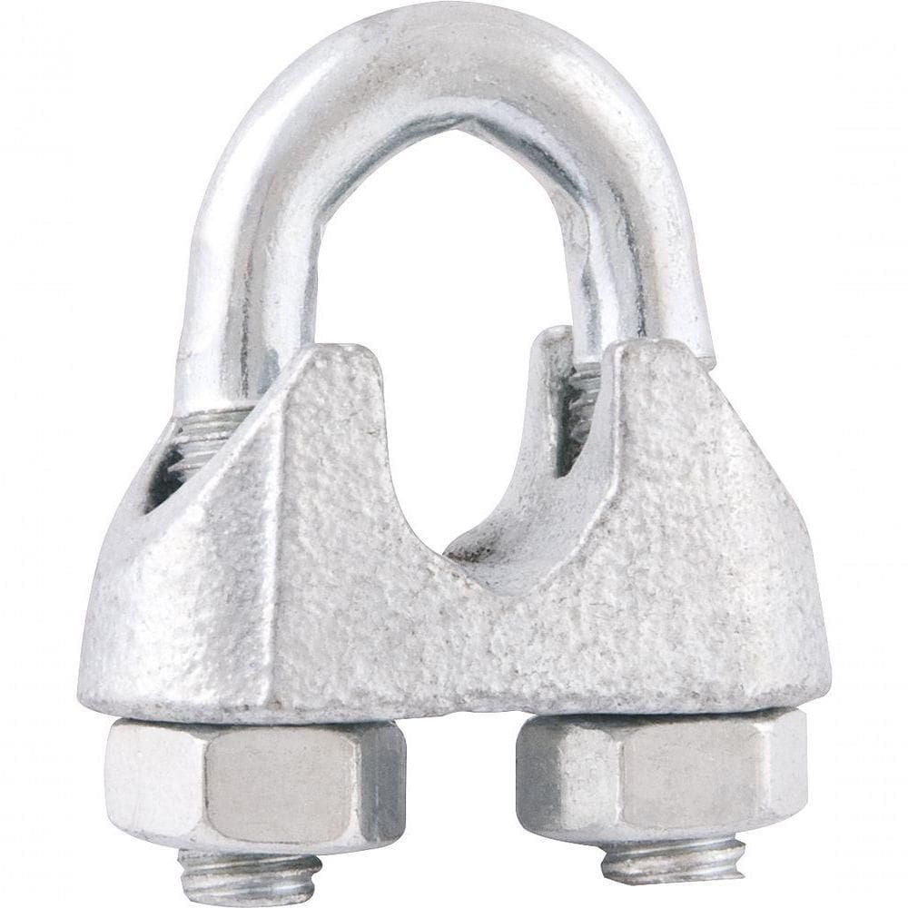 Clips Para Cabo De Aço 3-4 Leve Galvanizado Vonder