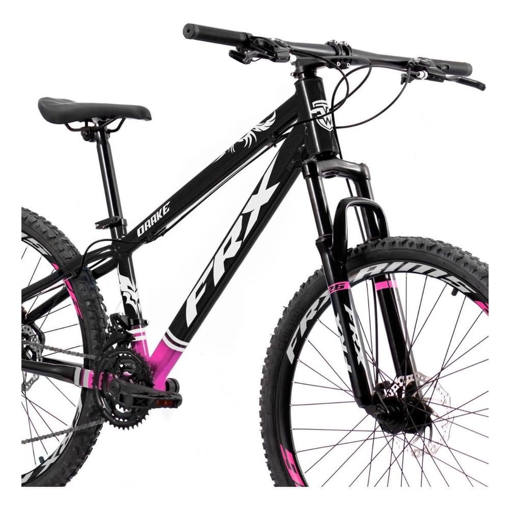Bicicleta Frx Drake Aro 26 Freeride 21V Pink 14