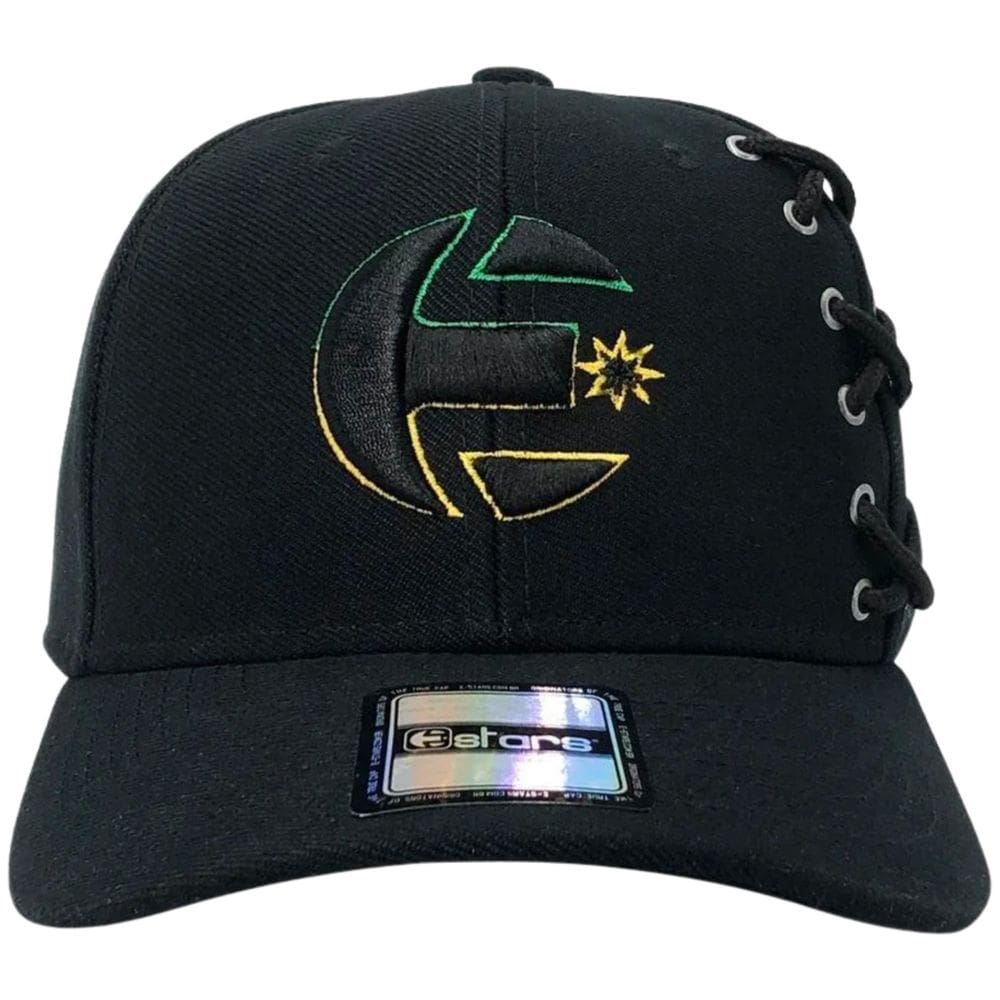 Boné Aba Curva E-Stars Logo Ajustável Cadarço Masculino