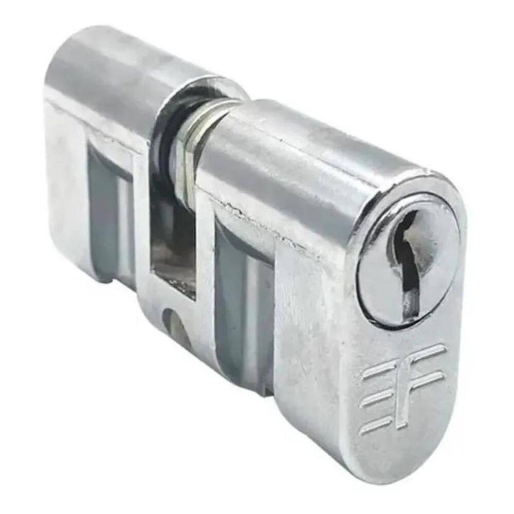 2X Cilindro Miolo Para Fechadura Haga Berlin Cromado  Fino