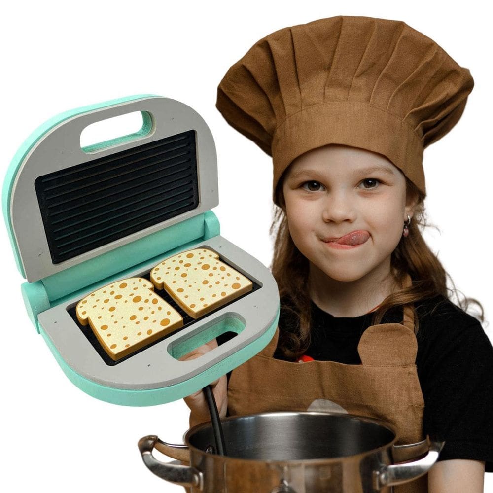 Mutti Sanduicheira Madeira Brinquedo Infantil Faz De Conta