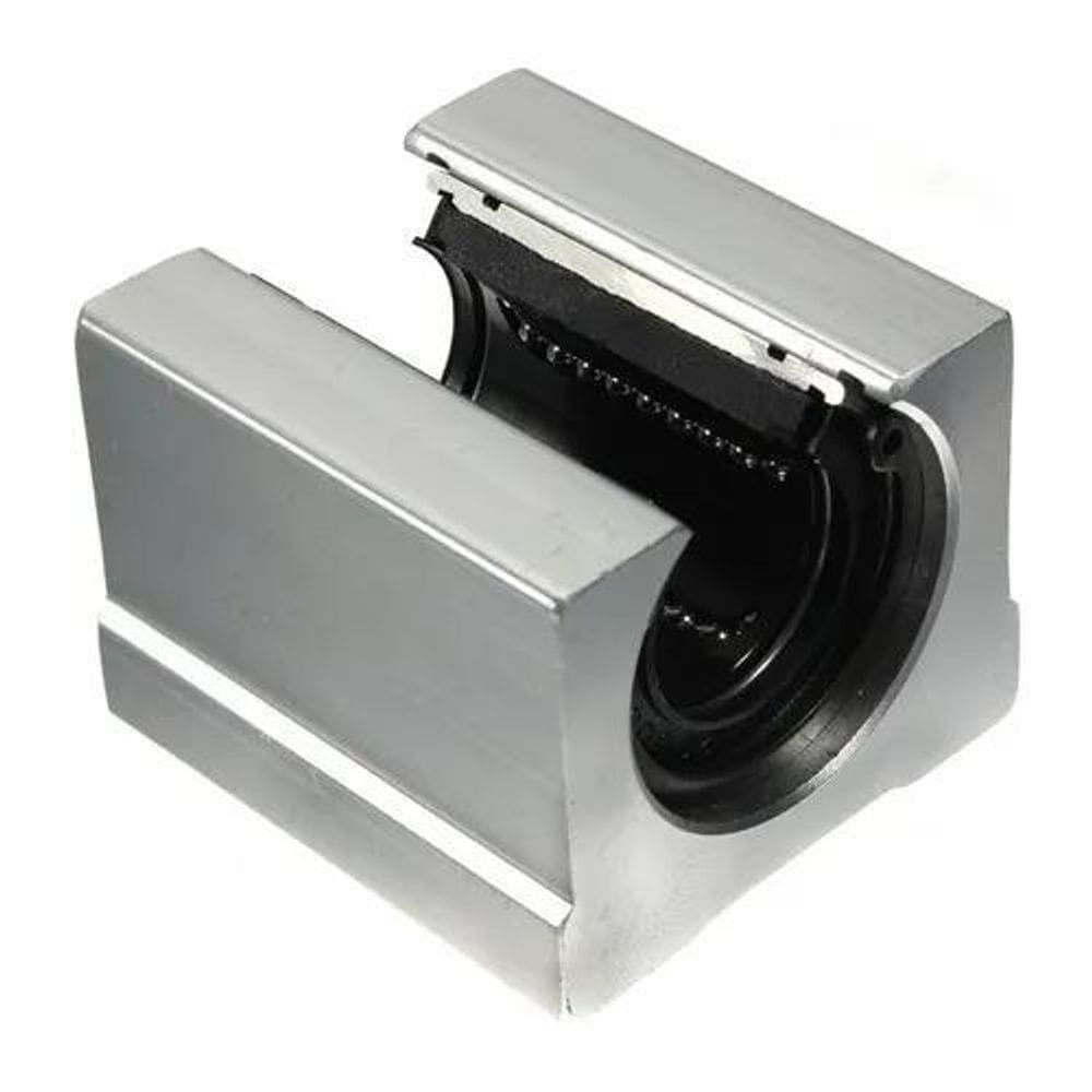1 Pillow Block Aberto 20Mm Rolamento Sbr 20Uu Eixo Cnc