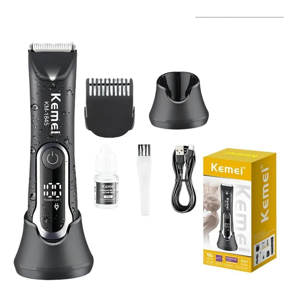 Aparador Pelos Corpo Unissex Barbeador Prova D`Agua Sem Fio