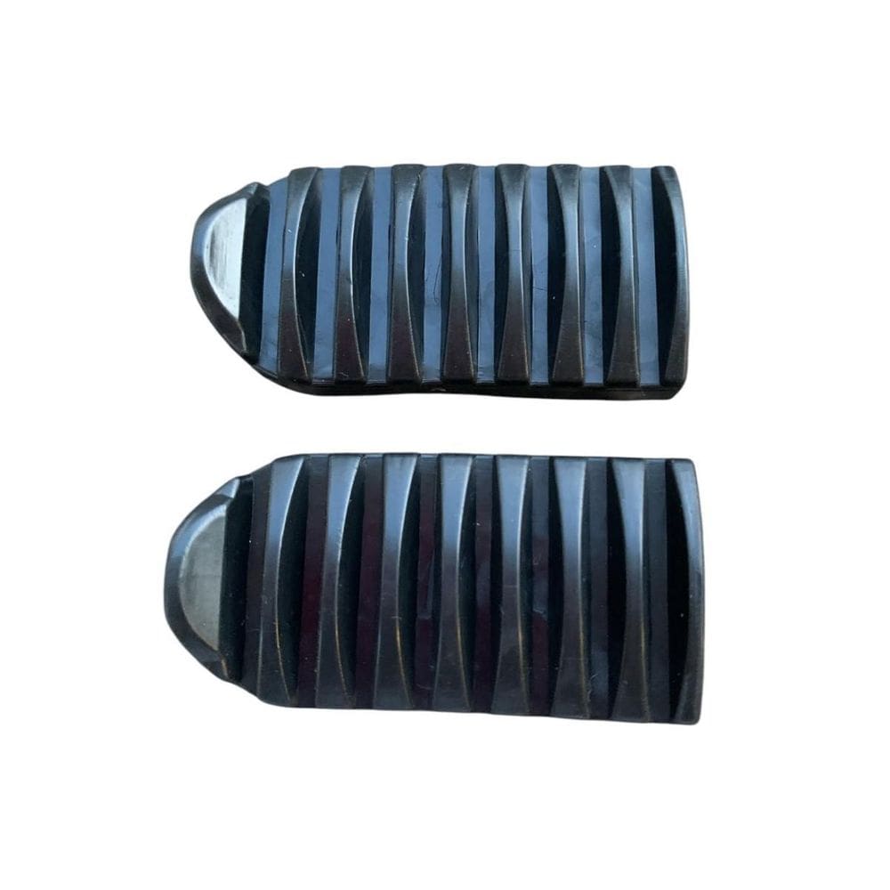 Par Borracha Estribo Pedaleira Dianteira Bros Nxr125 Nxr 150