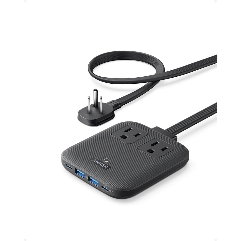 Estação de carregamento Anker Nano 67W 6 em 1 USB C Power Strip