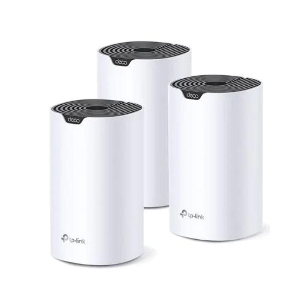 Kit Roteador TP-Link Deco S7, Wi-Fi, Gigabit Ethernet AC 1900Mbps, Dual-Band, 3 Pack - Deco S7(3-pac