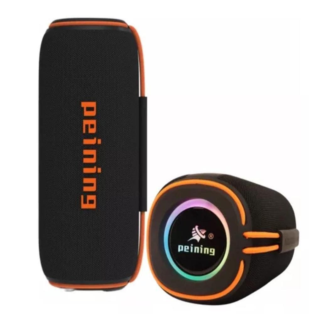 Caixa De Som Portátil Bluetooth RGB Resistente a Água Potente 30W