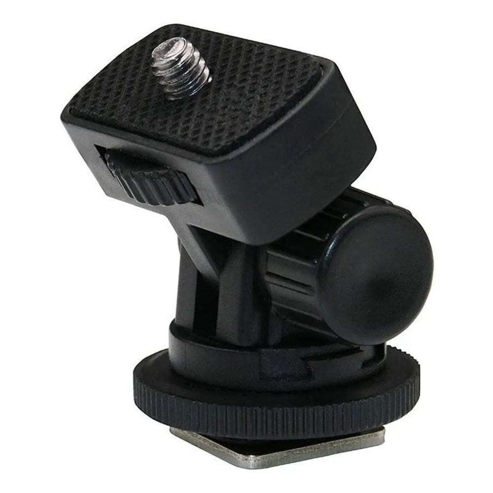 Sapata Articulável Inclinável 180 Graus Flash Led Ring Light