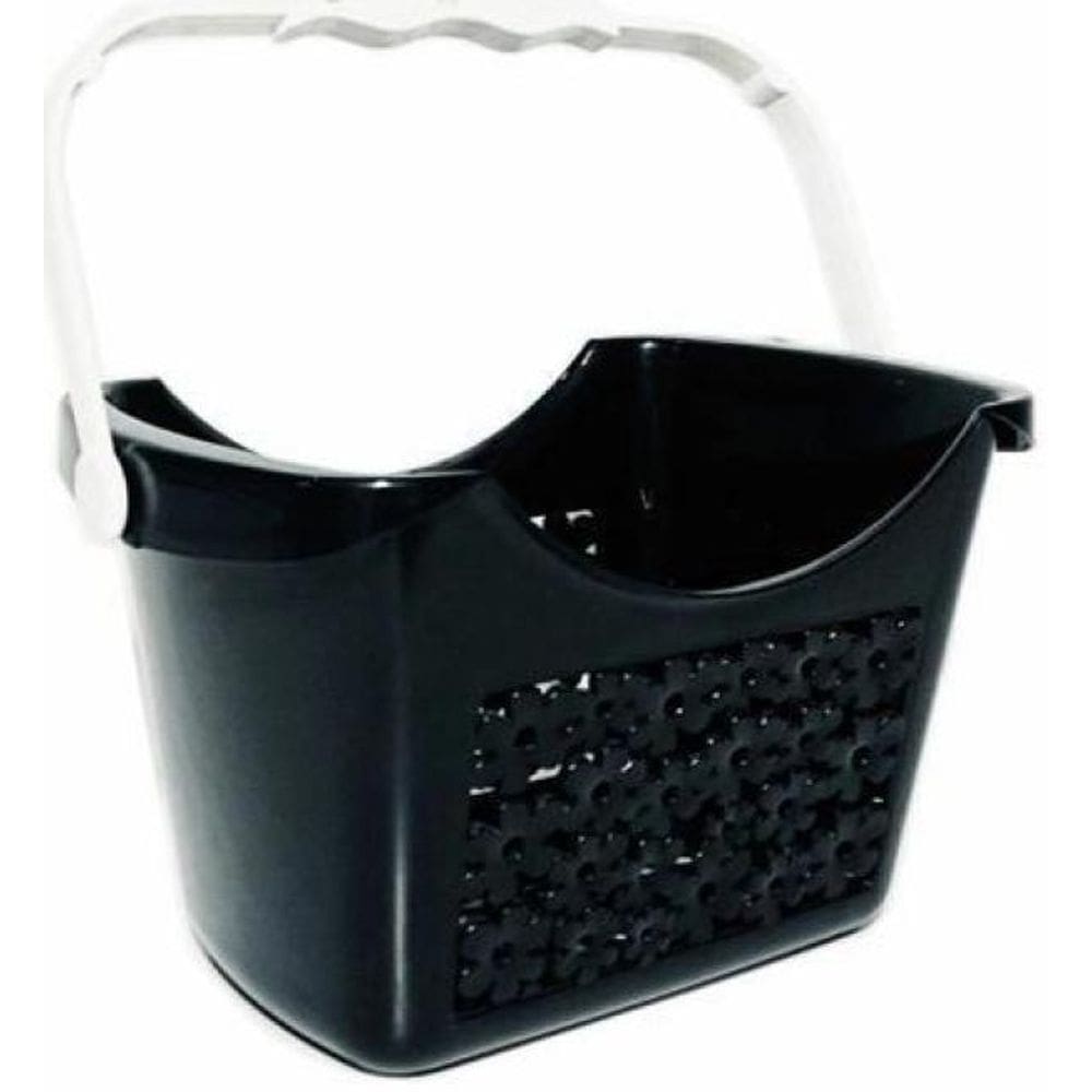 Cestinho De Prendedor Floral Preto Nitron