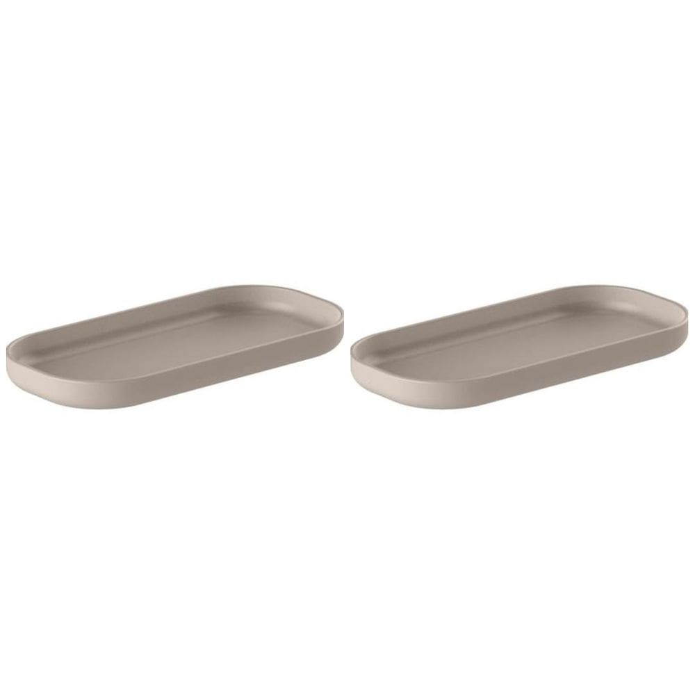 Kit 2 Peças Bandeja Dual Ou Banheiro Lavabo