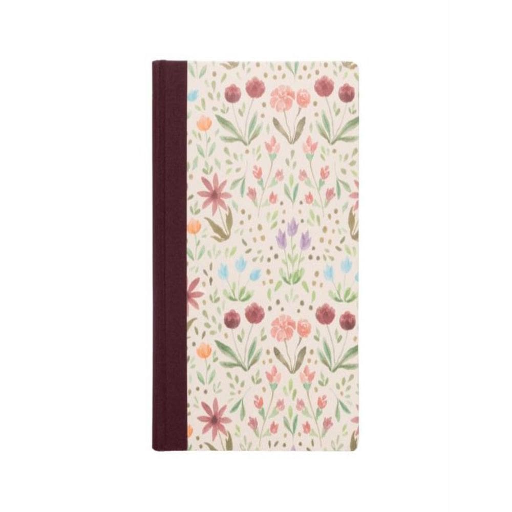 Biblia Da Mulher De Fe, Nvi, Letra Grande, Tecido Vinho Sobre Capa Dura, Aquarela