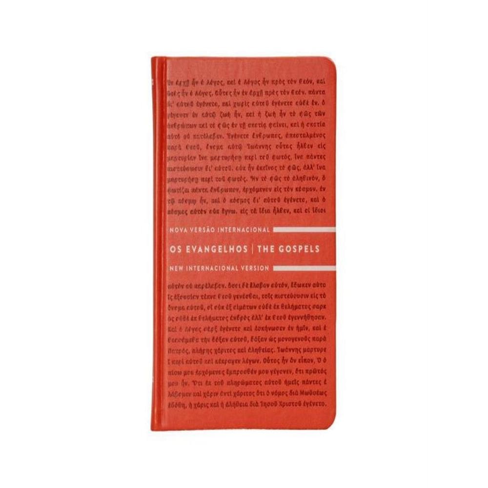 Evangelhos, Edicao Bilingue, Portugues/Ingles, Nvi/Niv, Com Palavras De Jesus Em Azul, Capa Dura,Os