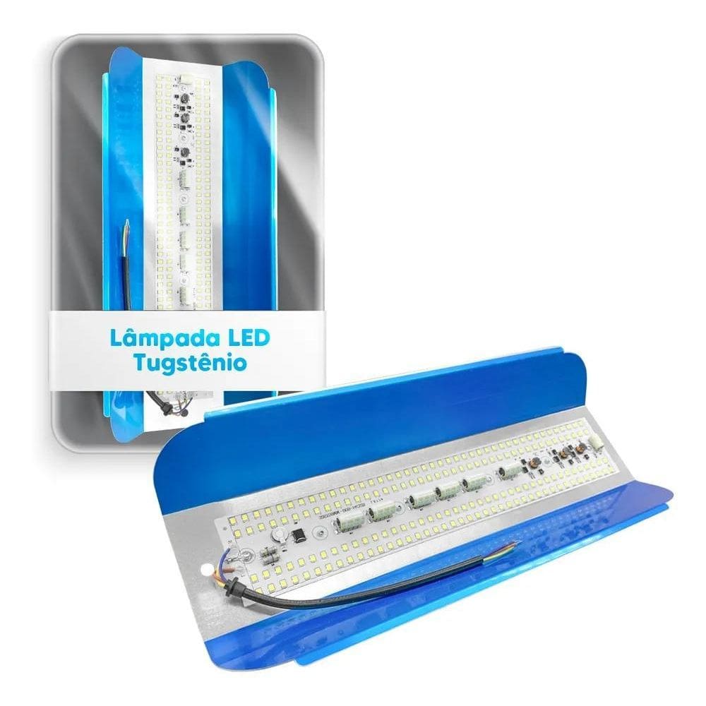 Refletor Super Led 300W Luminária Tungstenio Alto Brilho Par