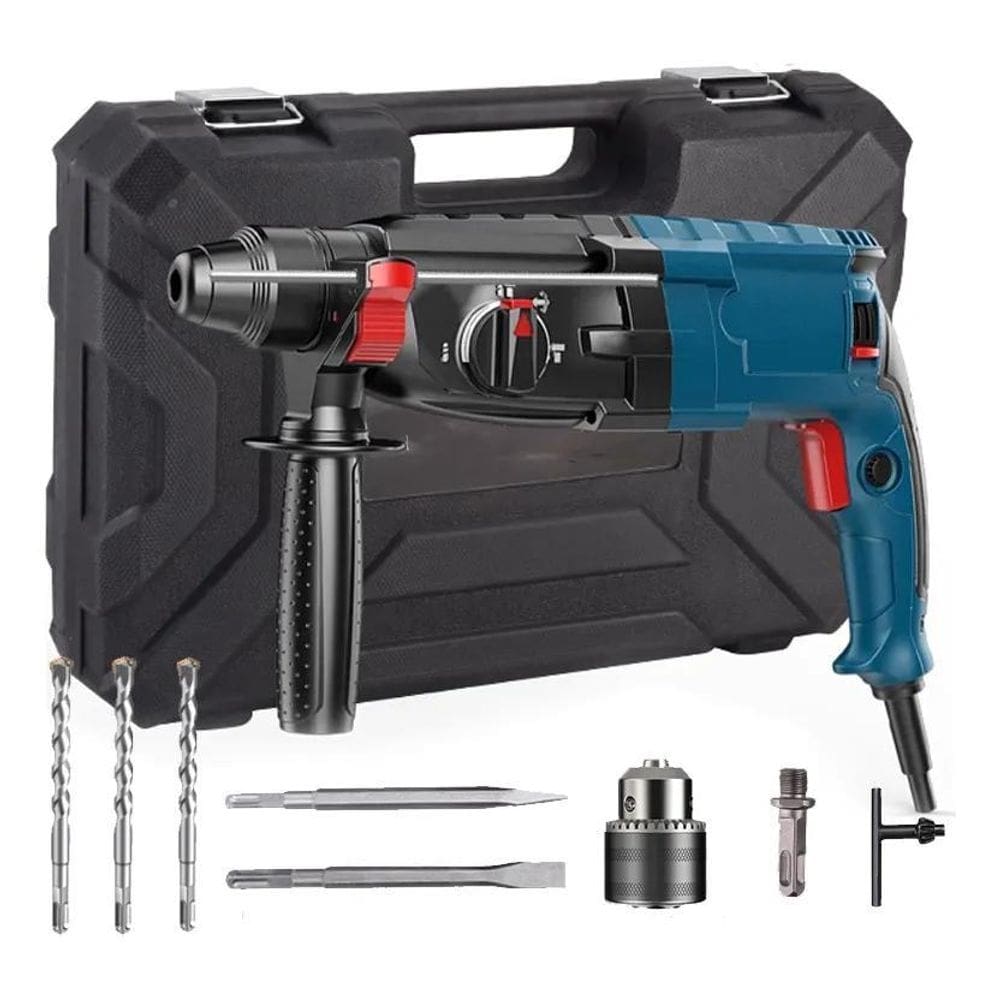 Profissional Martelete Rompedor Furadeira 1300W Sds Plus