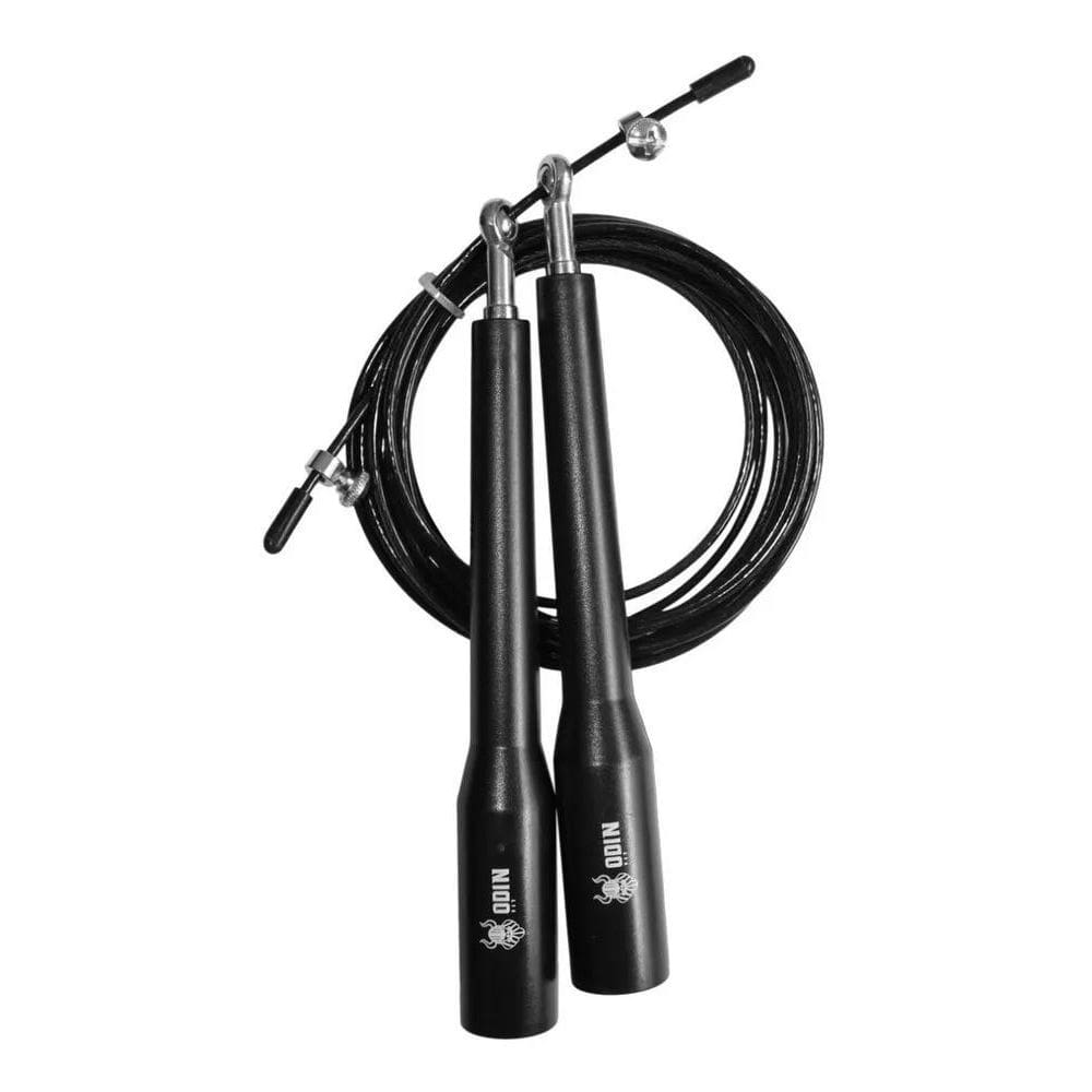 2X Corda De Pular Cabo Aço Speed Rope 2 Rolamentos Odin Fit