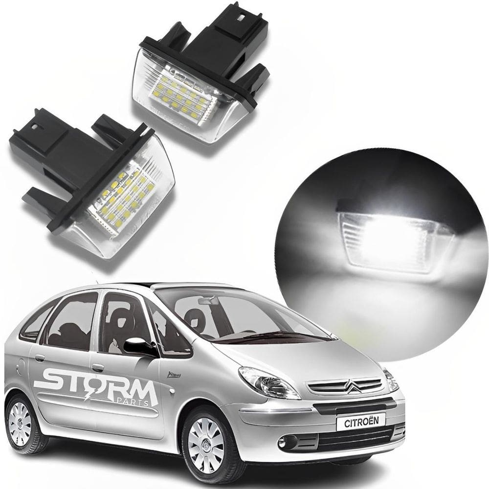 Par Luz Placa Led Lanterna Citroen Xsara Picasso 2006 A 2012