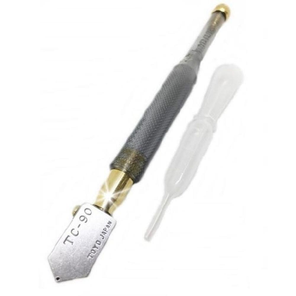 Caneta Cortadora De Vidros Tc-90 Toyo Diamante Profissional