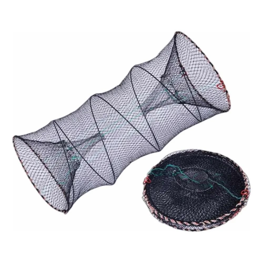 2X Armadilha De Pesca Covo Mola Grande 80X40 Cm Traira Bagr