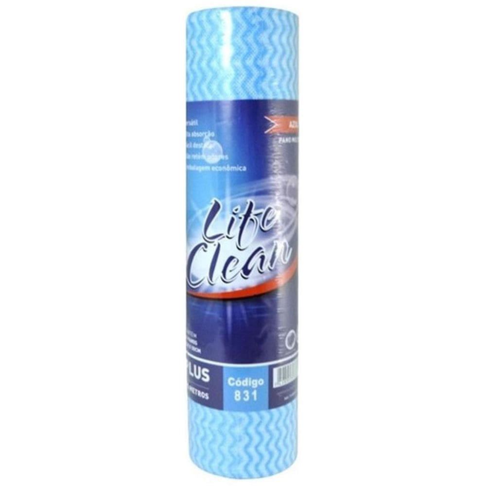 Pano Multiuso Azul Bobina Perfex 28Cm X 25M Azul Life Clean