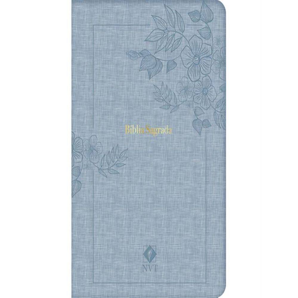 Biblia Sagrada Nvt - Luxo - Azul