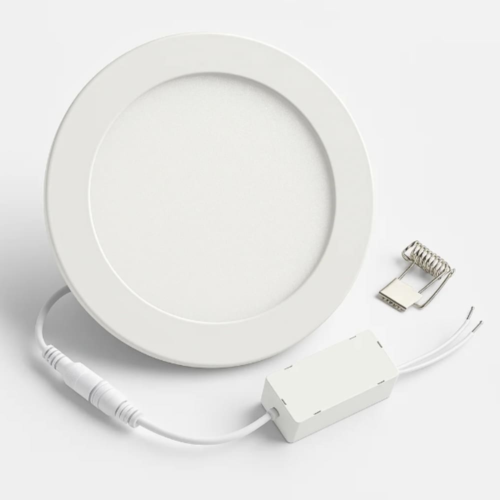 Plafon Painel de LED Redondo 19cm  Bivolt  15W 4000k