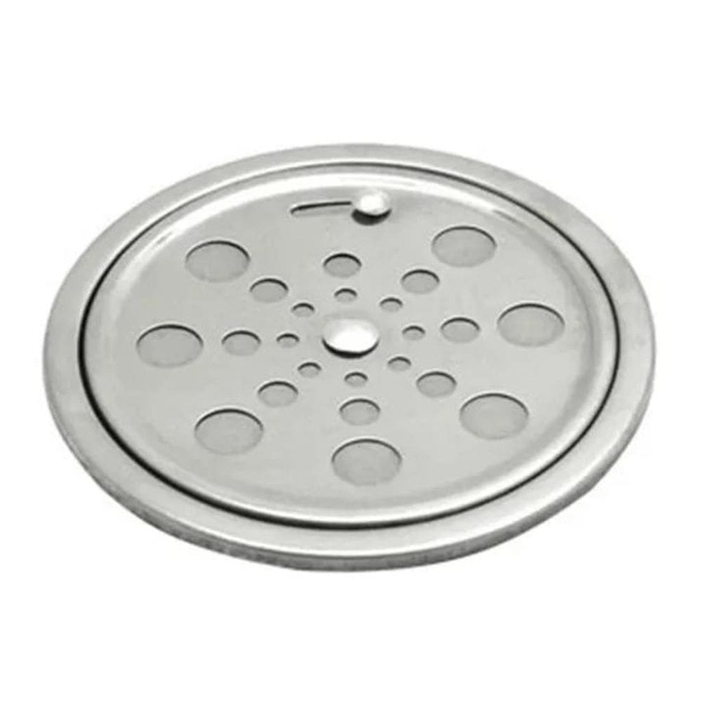 2X Grelha Redonda De 15 Cm Com Caixilho Inox Forusi