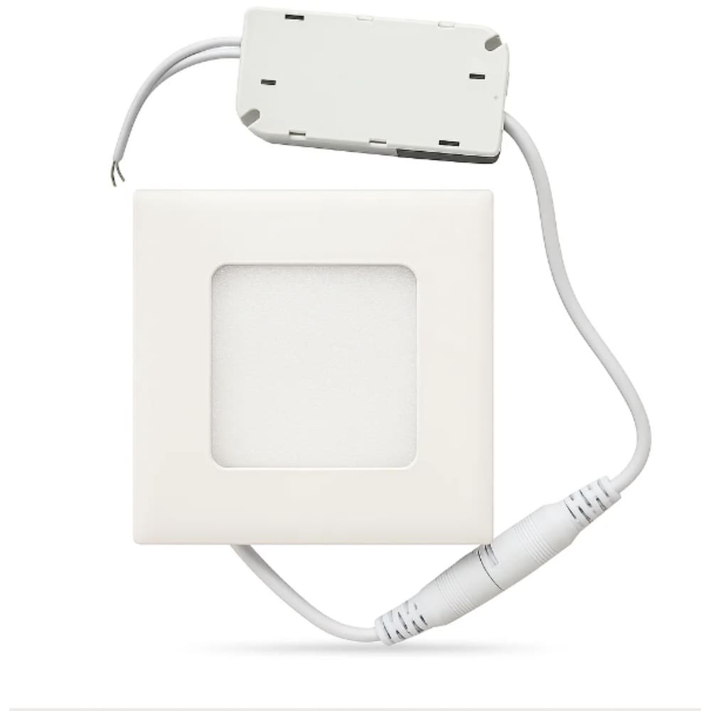 Plafon Painel de led quadrado 9cm Bivolt  3W 6500k
