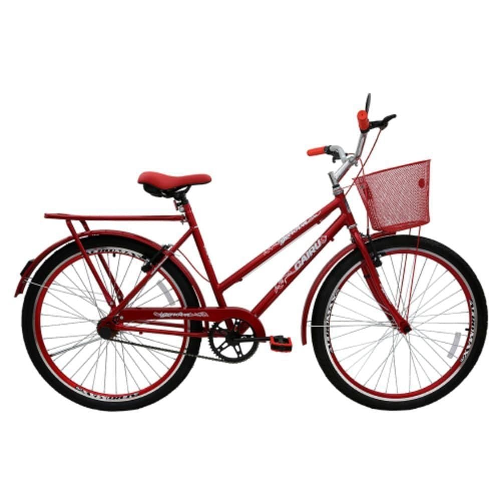 Bicicleta Feminina Aro 26 Genova - 310123 Roxo