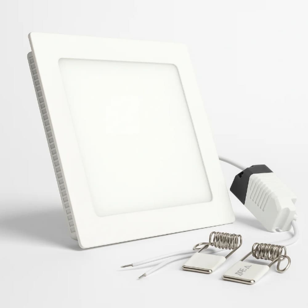 Plafon Painel de led quadrado 22cm  Bivolt 18W 6500k