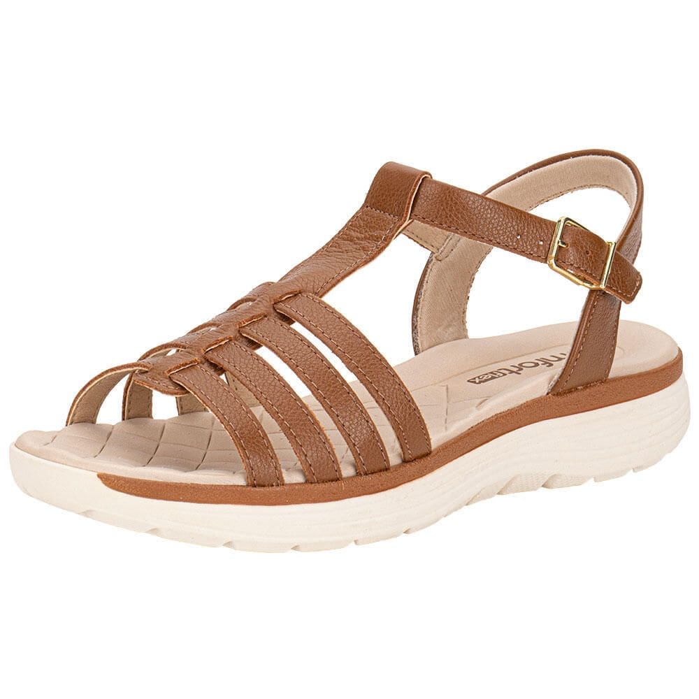 Sandália Feminina Flat Comfortflex 2543402