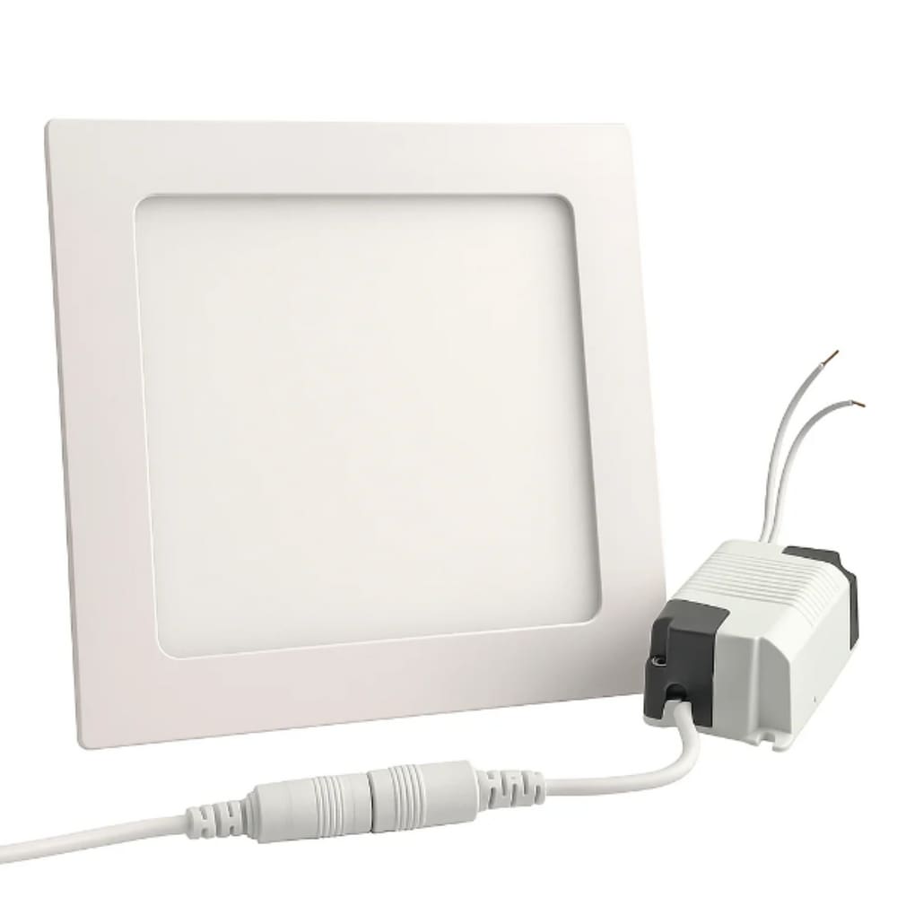 Plafon Painel de led Quadrado 17cm  Bivolt 12W 6500k