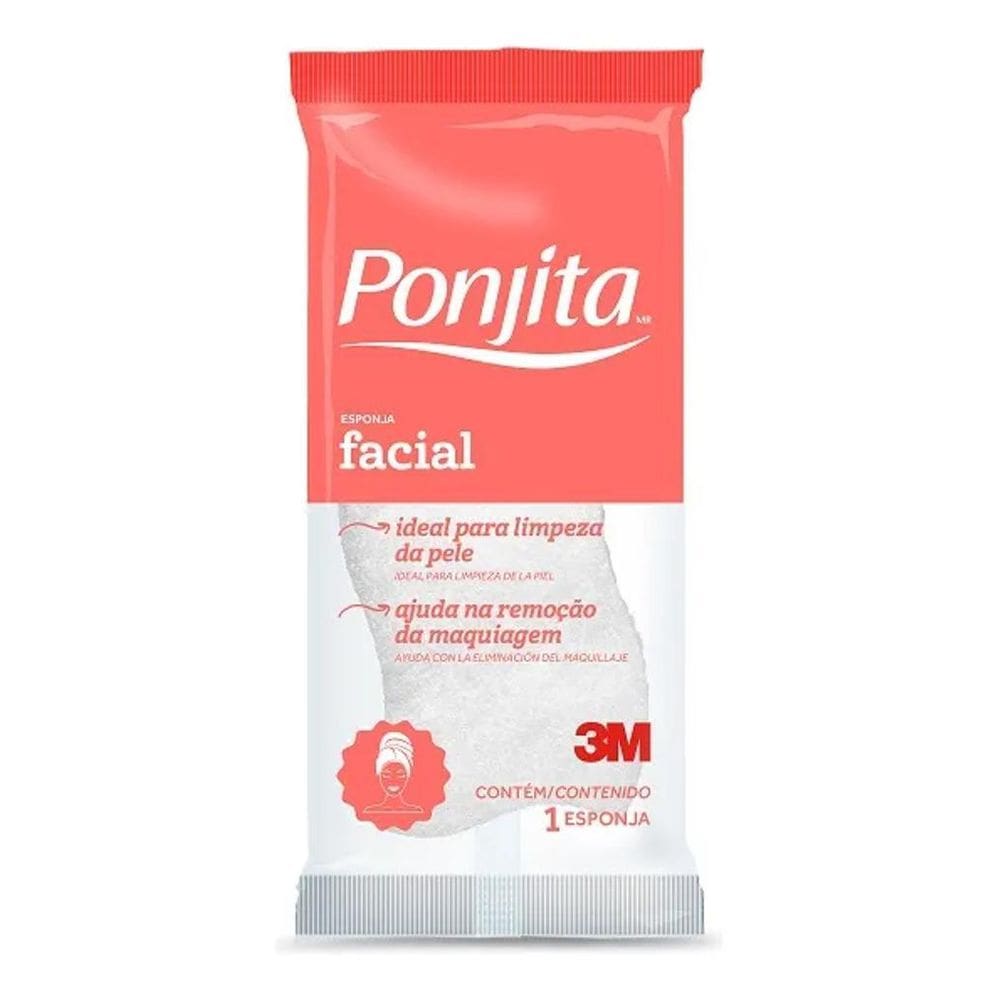 Esponja De Limpeza Facial Ponjita
