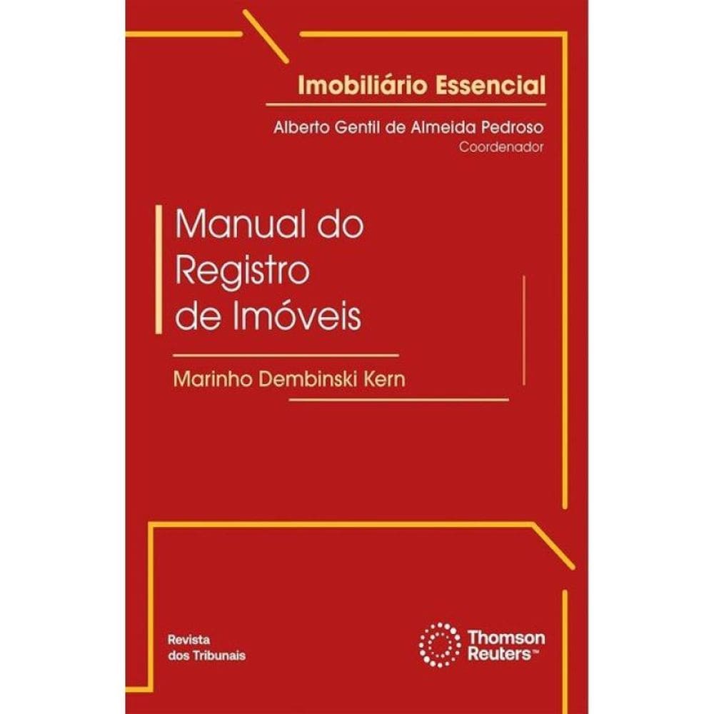 Manual Do Registro De Imóveis - 2025
