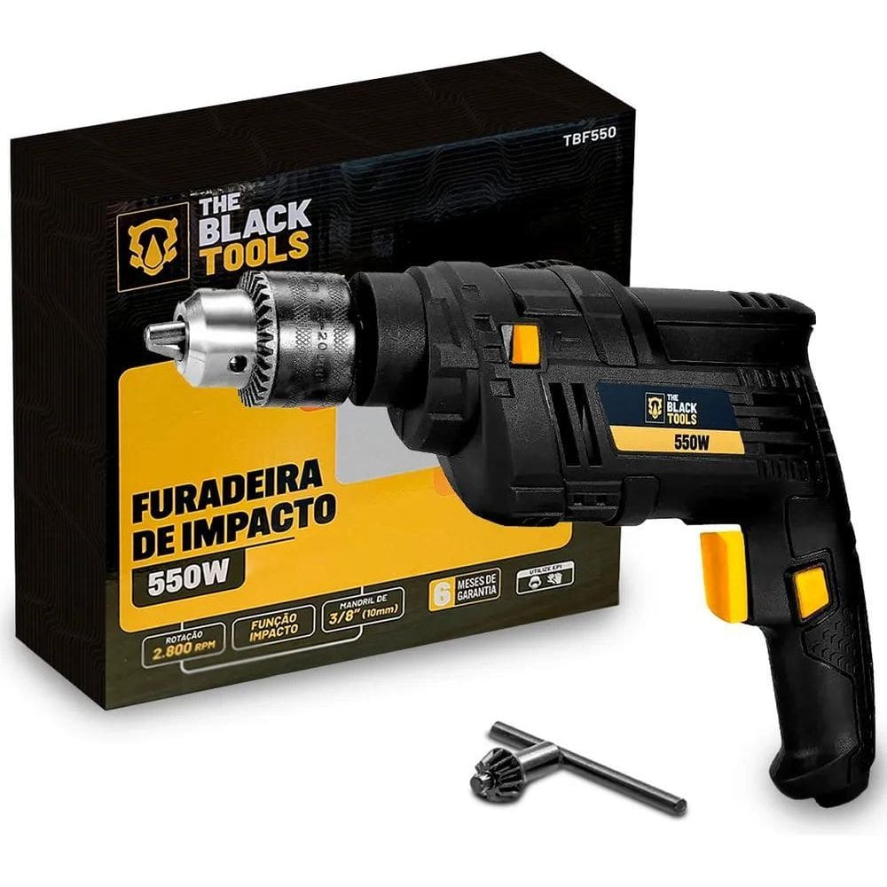 Furadeira De Impacto 3/8 Pol 10Mm 550W Profissional