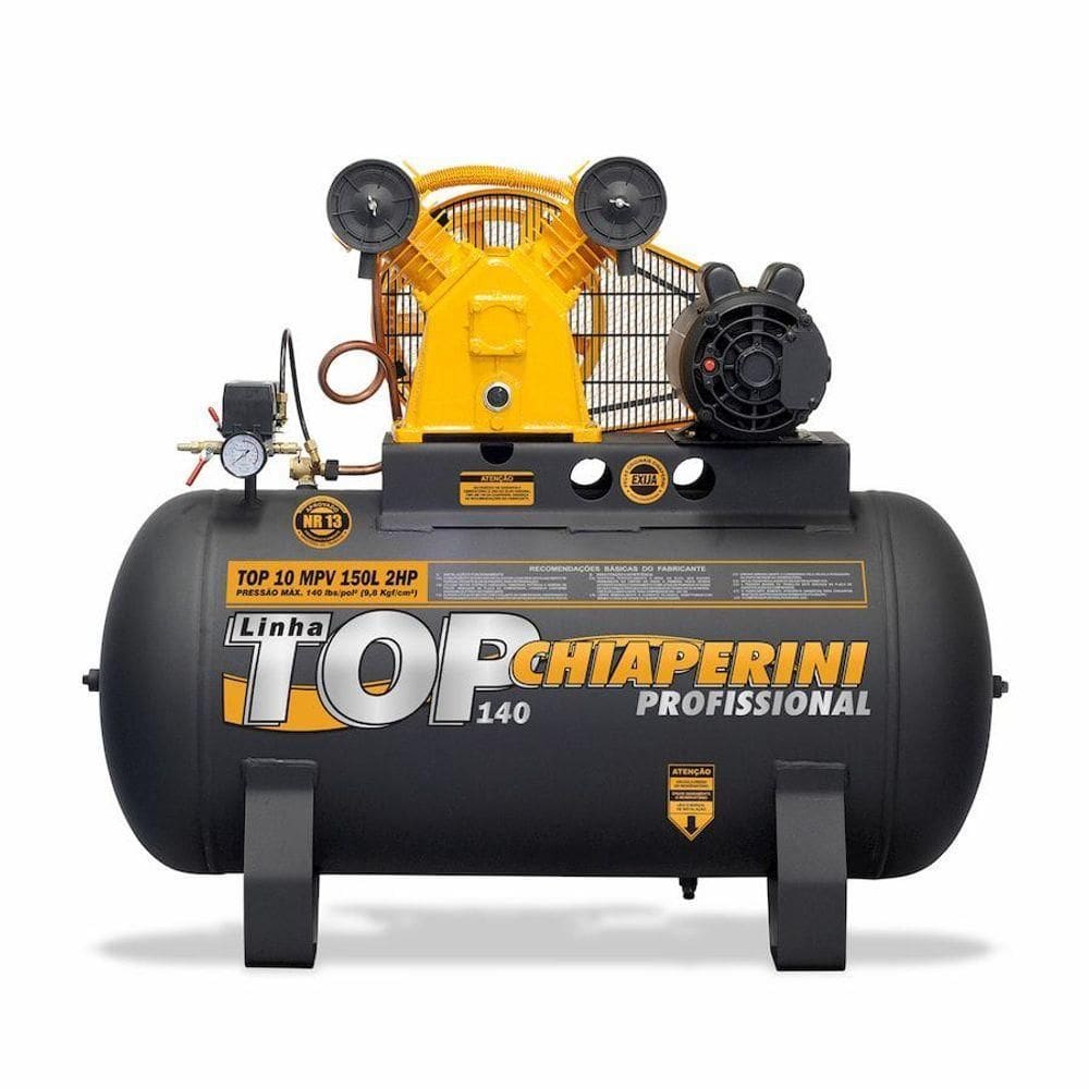 Compressor De Ar M.pressão Mono Aberto 2hp 150l Chiaperini