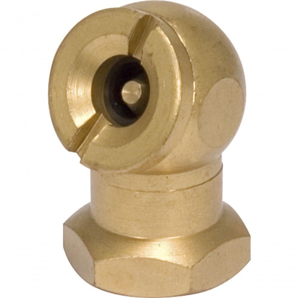 Bico Para Encher Pneu Simples 1-4” Npt Latão - Vonder