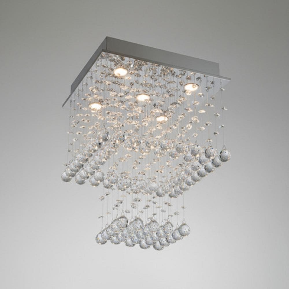 Lustre Para Sala, Quarto,sala De Jantar, K9 Base 42x42