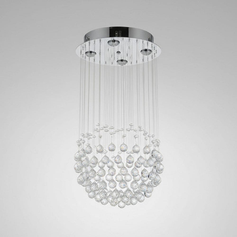 Lustre Para, Quarto, Cozinha, Hall, Sala De Jantar, Cristal