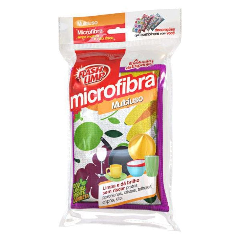 Esponja Microfibra Multiuso Fruits