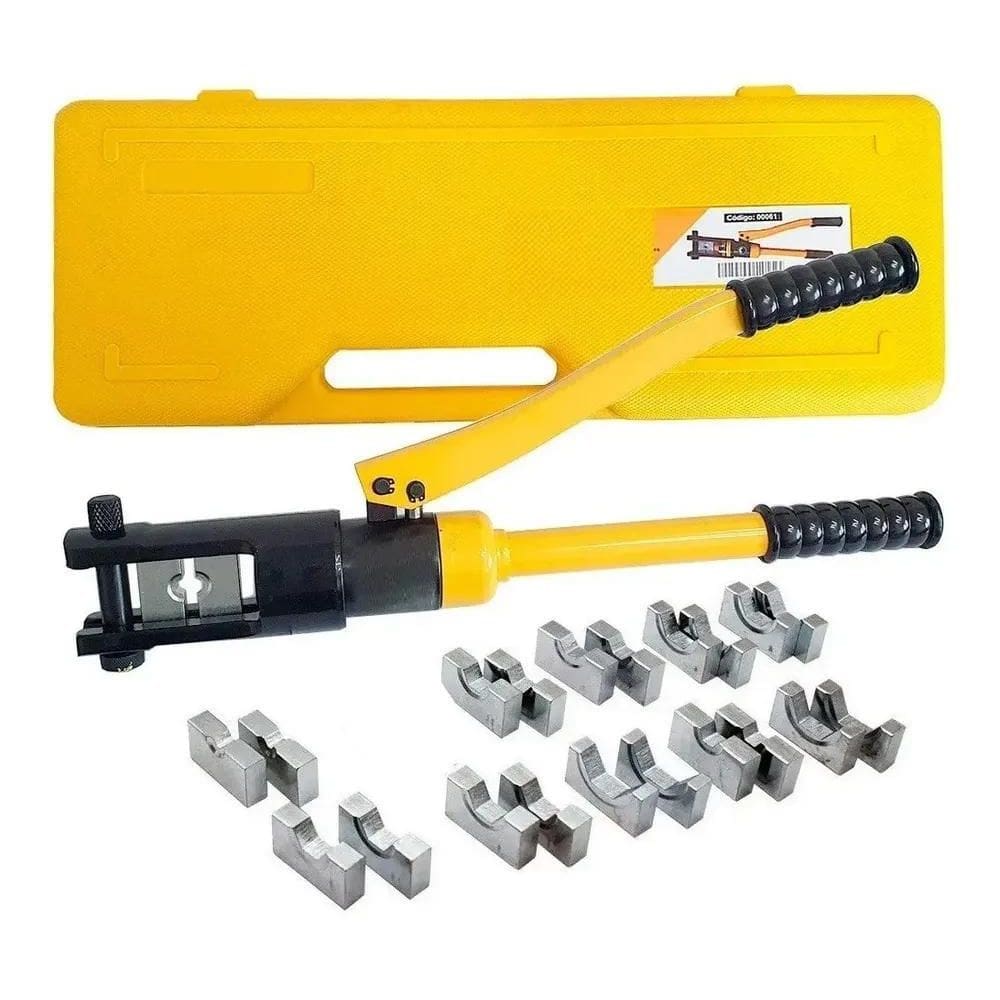 2X Alicate Hidráulico Prensa Terminal Crimpar Compress 10 30