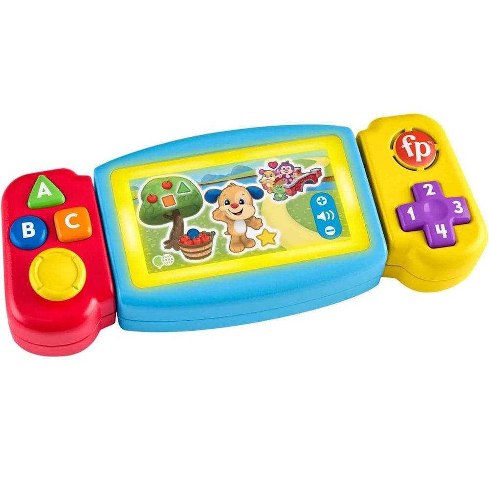 Brinquedo Interativo Videogame Portátil Aprende Comigo - Fisher-Price