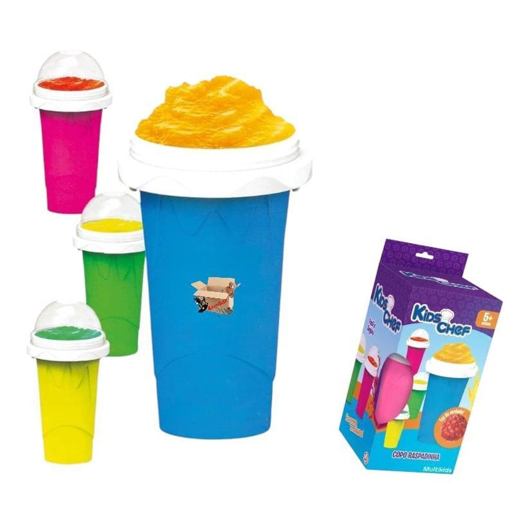 Brinquedo Kid Chef Copo Raspadinha Faz Raspadinha De Verdade