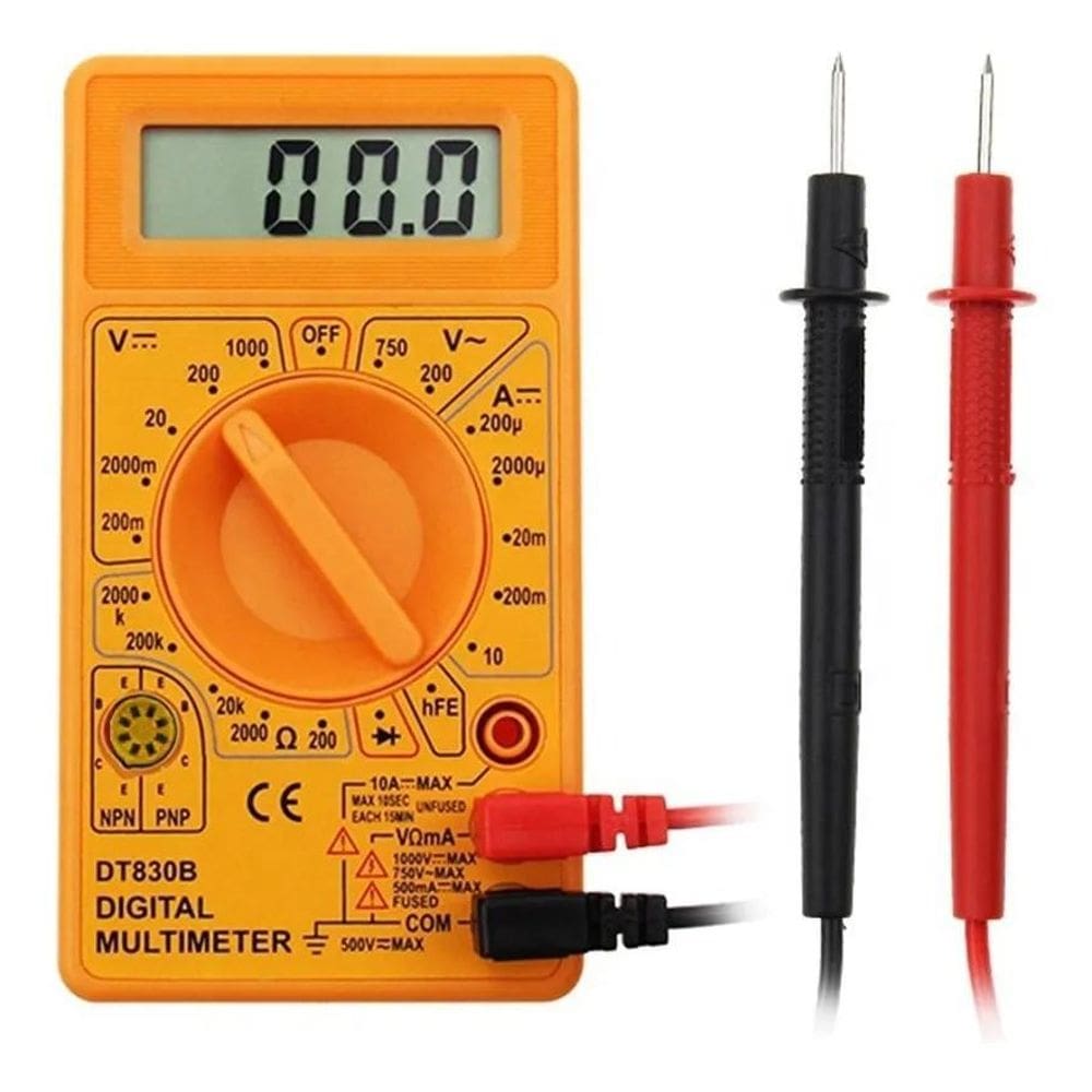 Multimetro Digital Portátil Para Medição E Tensão