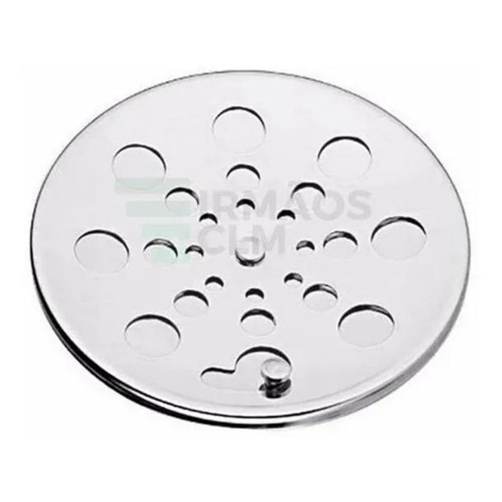 2X Ralinho Em Inox Para Banheiro Redondo 10X10 Anti Ferrugem