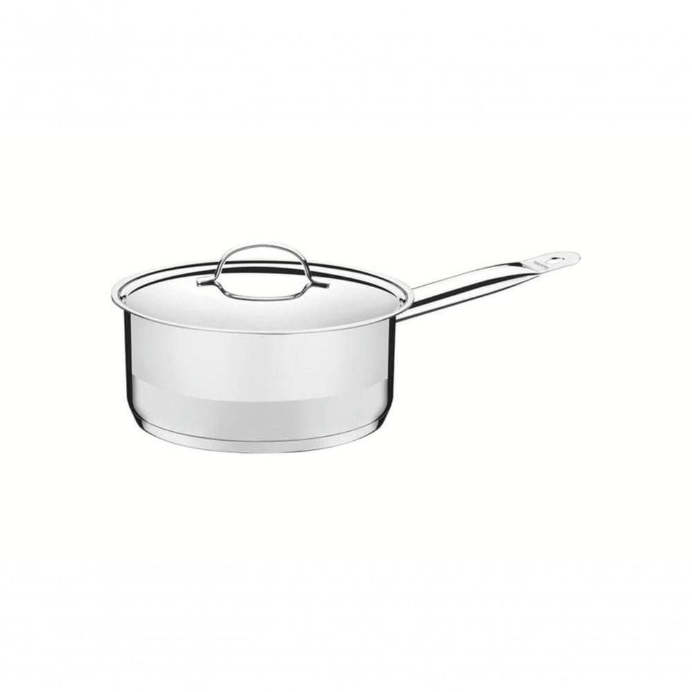 Panela Tramontina Professional 16cm Em Aço Inox Com Detalhe Satinado