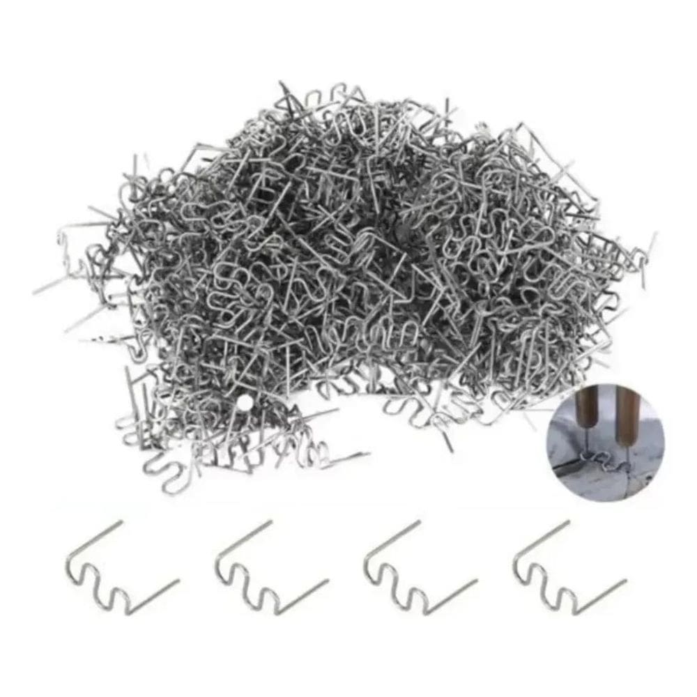2X Grampos Pra Soldar Para-Choque 500 Peça 0.8M Solda Plásti
