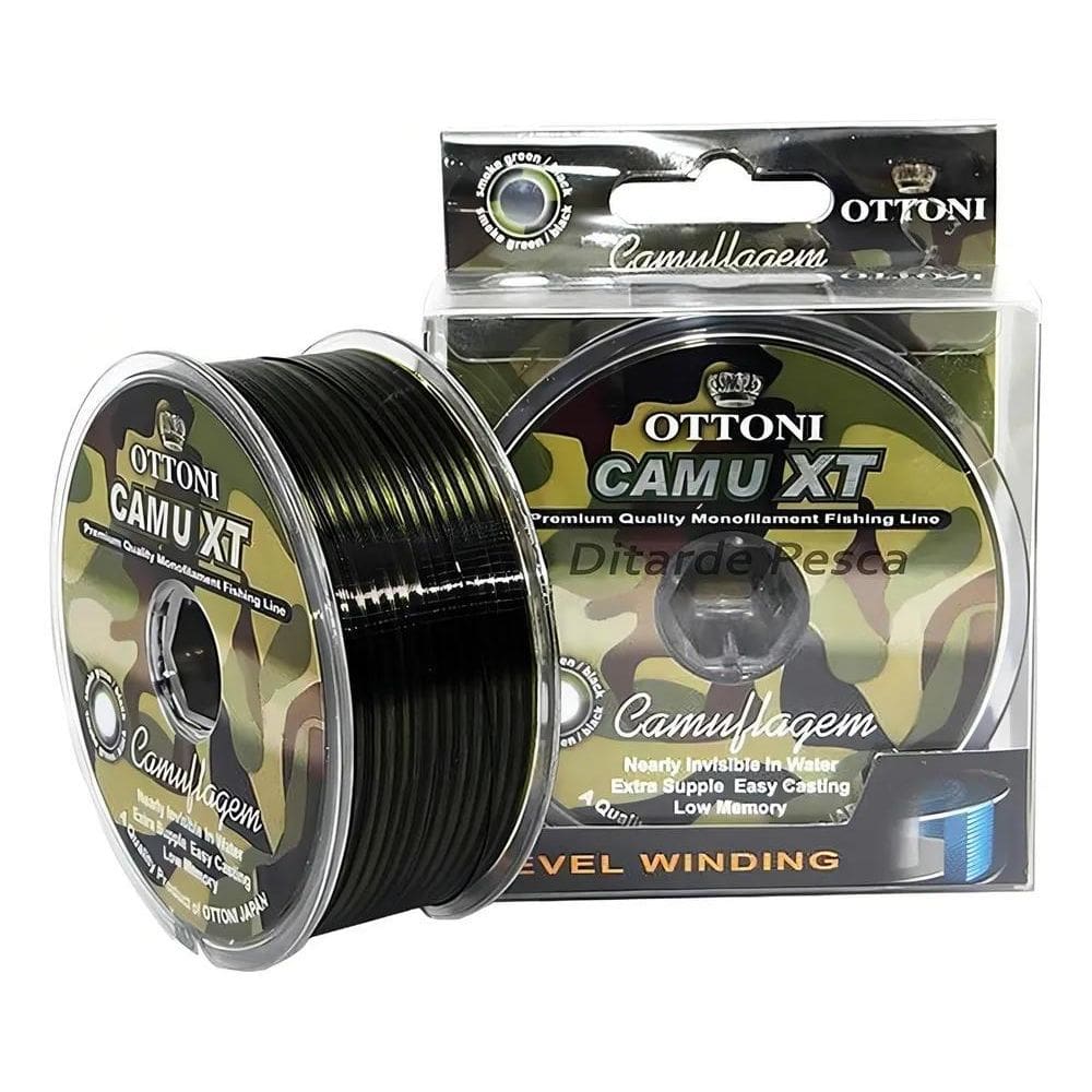 2X Linha Camu Xt Ottoni Monofilamento 0,30Mm 300M