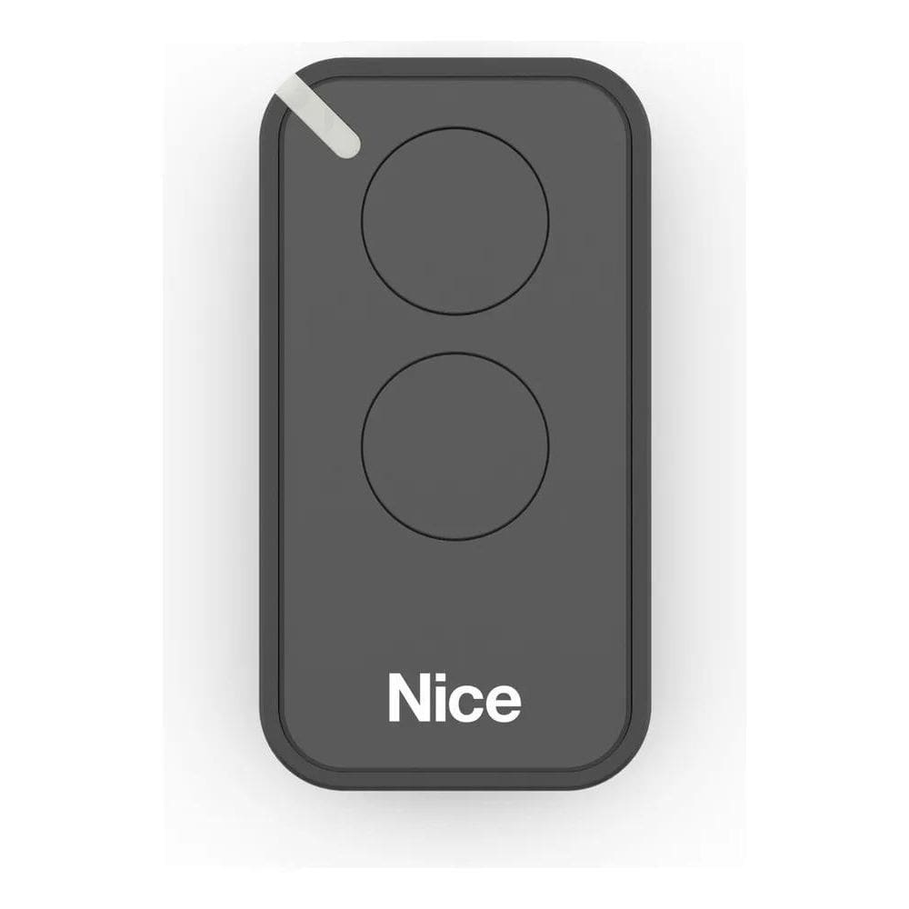 2X Controle Remoto Para Portão Eletrônico Nice Era Inti 2Tec