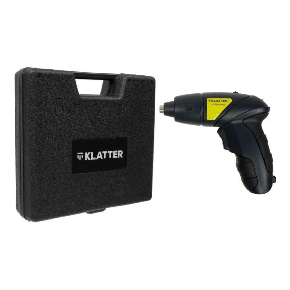 Parafusadeira Elétrica 4,8V Com 44 Acessórios Klatter Cor Am