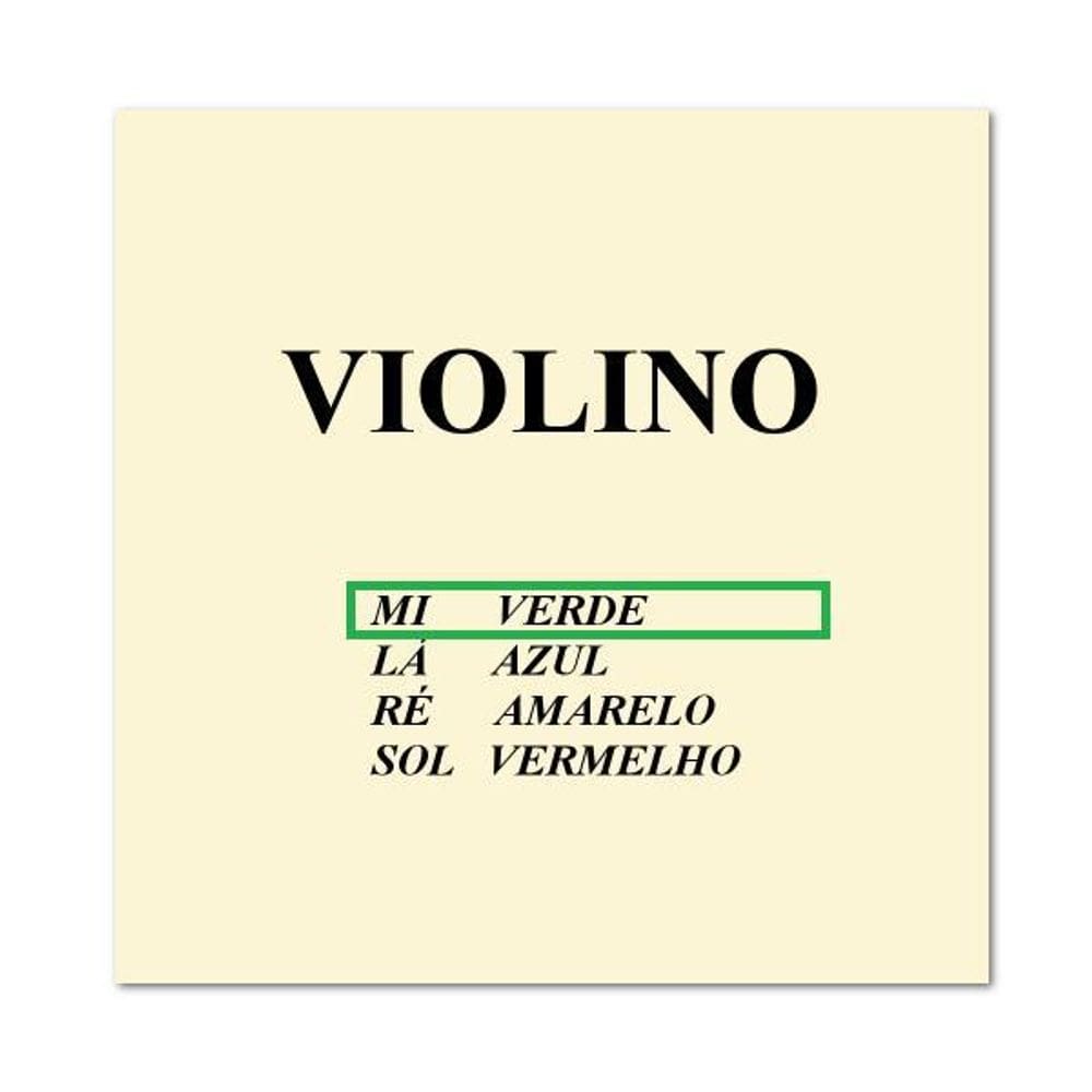 Corda Avulsa M Calixto Violino 4/4 Mi Nylon
